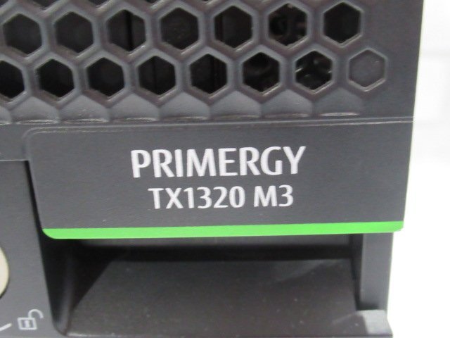 03636 Ω 新TTPC 1374m 富士通【 PRIMERGY TX1320 M4 】【 Xeon E-2234 3.6GHz / HDD:2TB SATA 3.5インチ×2 / 8.00GB / OS無 】鍵付_カバーが「M3」表記ですが本体は「M4」です