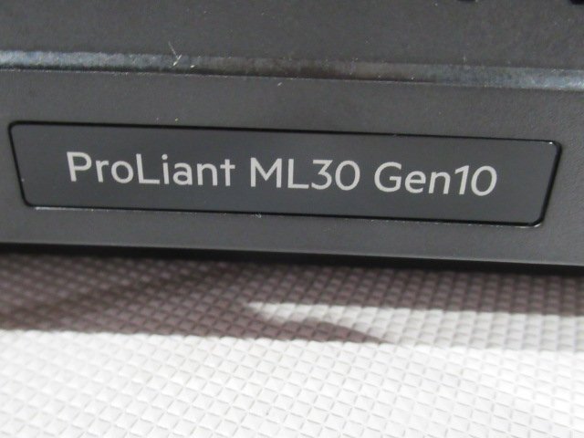 04520 Ω 新TTPC 1424m HPE【 ProLiant ML30 Gen10 】【 OS無 / Xeon E-2134 3.5GHz / 8.00GB / HDD:1TB SAS 2.5インチ×3 】鍵付_画像10