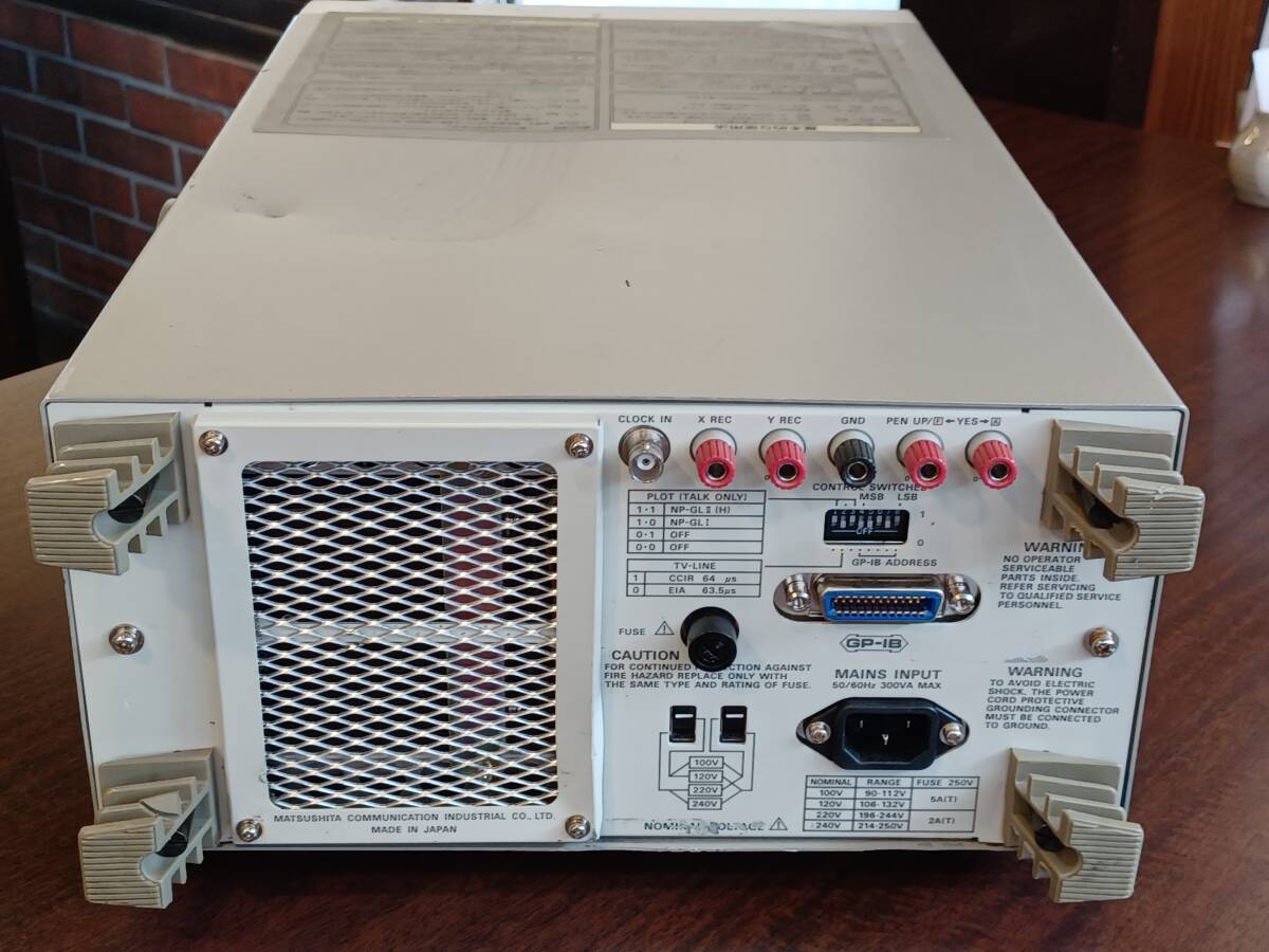 Panasonic ＜VP-5741A＞アナログ・デジタルオシロ 100MS/s Digital Oscilloscope oscilloscope オシロスコープの画像6