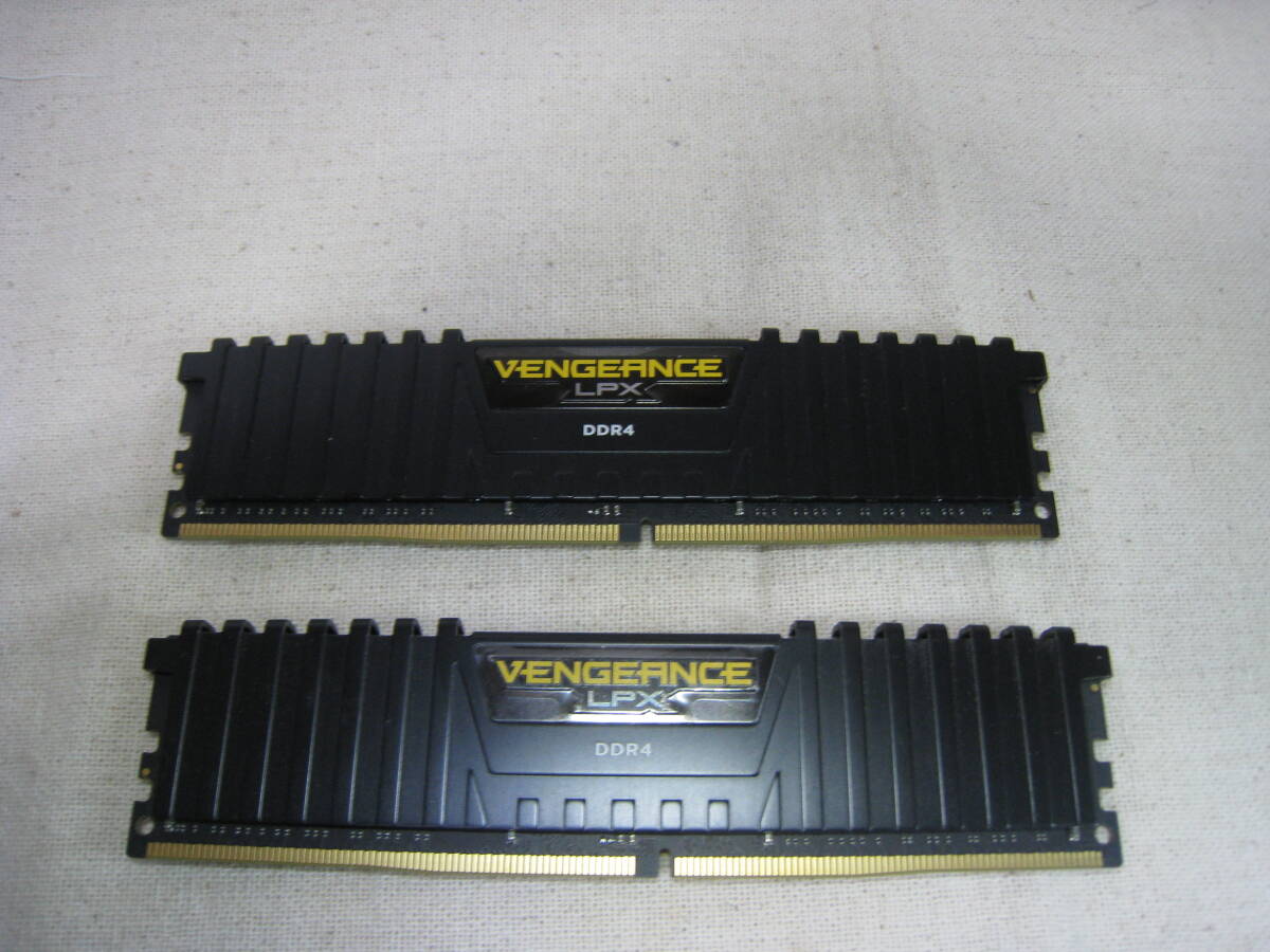 CORSAIR DDR4 2666MHz VENGEANCE LPX 128GB x 2枚 現状品の画像1
