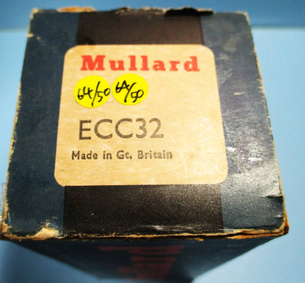 【ヨーロッパの真空管 MullardのECC32が1本 元箱入】_画像5