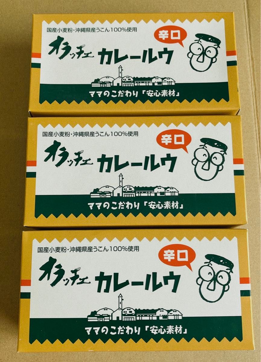 オラッチェ カレールウ 辛口 ( 115g*2パック入 ) 3箱