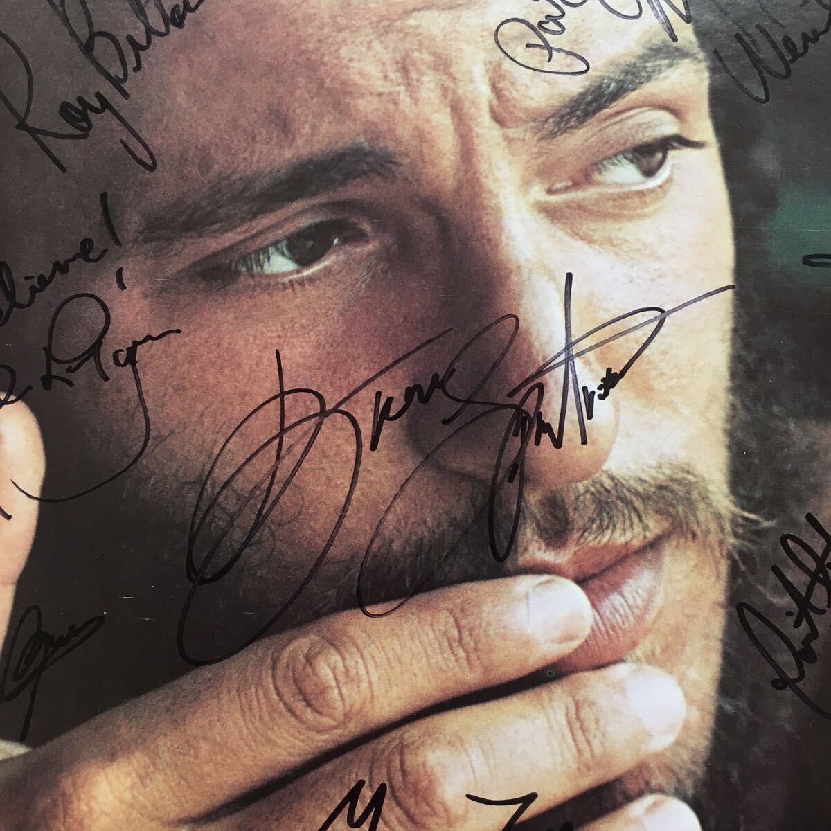 Bruce Springsteen E Street Band 直筆サイン入りレコード US盤 ブルース・スプリングスティーンの画像2