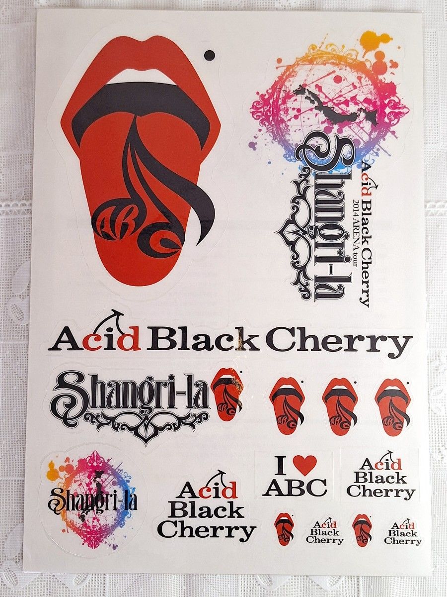 Acid Black Cherry Shangri-la ウォールステッカー シール 2014 Acid Black Cherry Shangri-la ウォールステッカー シール 2014
