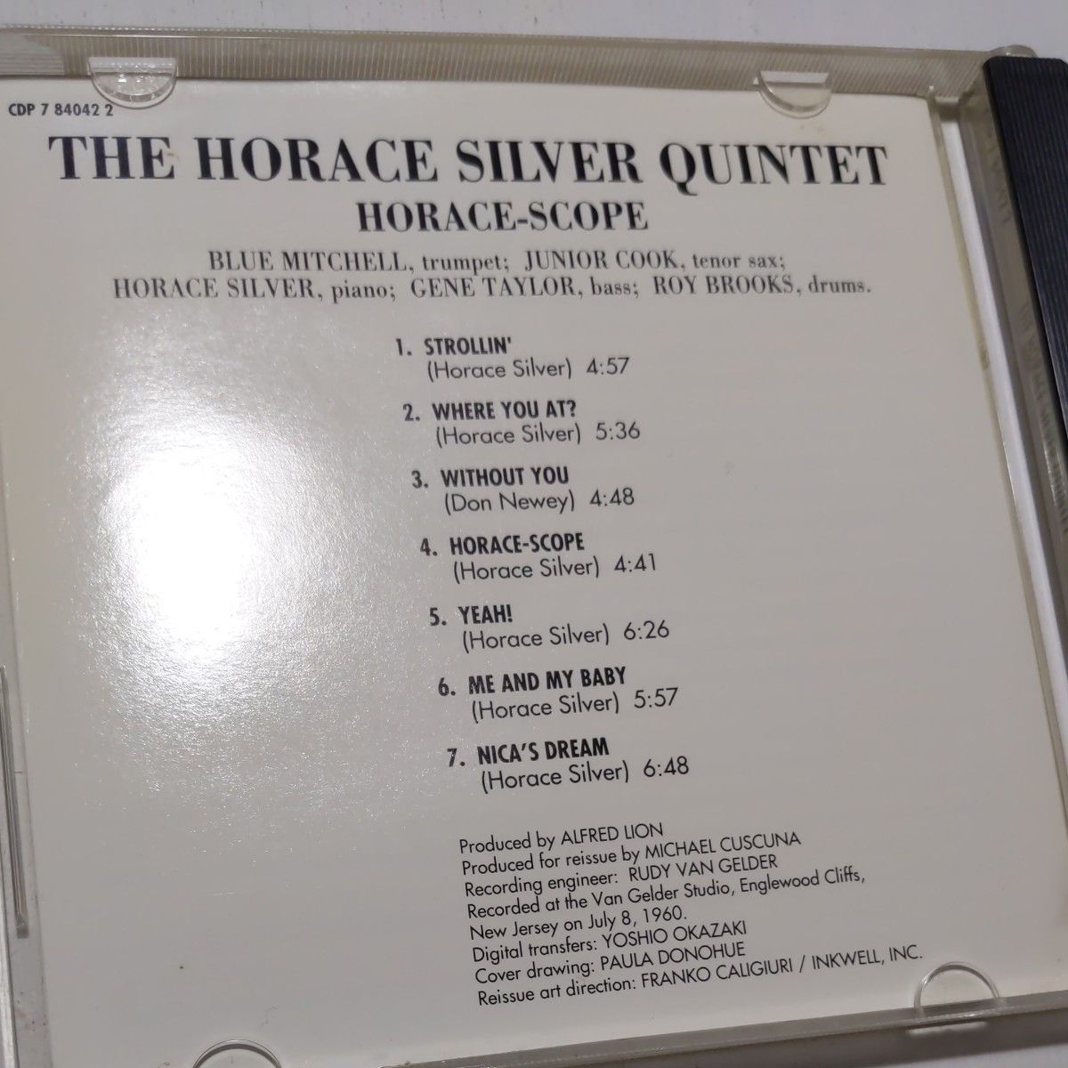 HORACE SILVER QUINTET THE STYLING OF SILVER FINGER POPPIN CD4枚セット