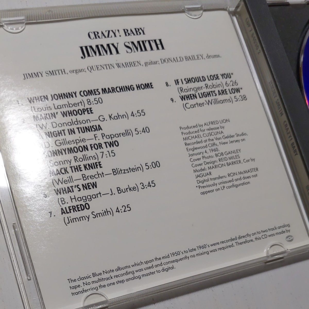 JIMMY SMITH ジミースミス CRAZY BABY MIDNIGHT SPECIAL CD2枚セット