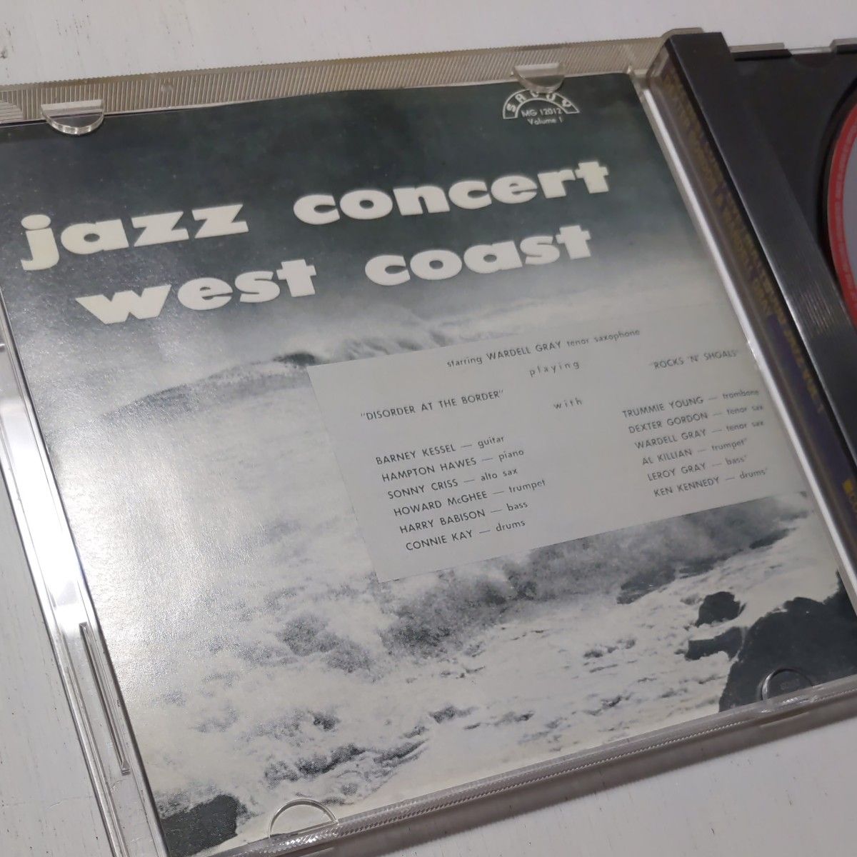 JAZZ WEST COAST LIVE HOLLYWOOD JAZZ VOL.1 デクスター・ゴードン ワーデル・グレイ CD
