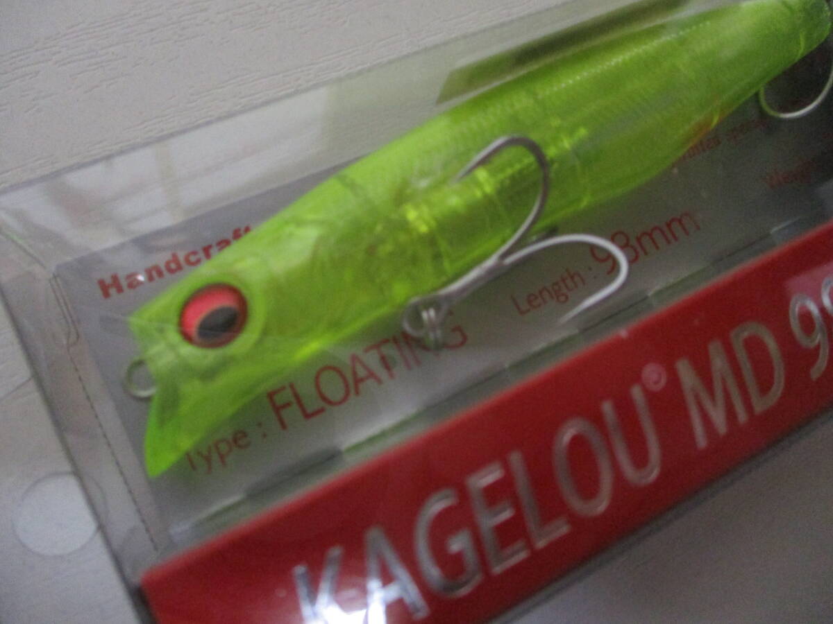 Megabass　 KAGELOU MD　98F　　GP YELLOW VENUS 　 メガバス 　カゲロウ MD　98Ｆ　　 　　　ITO　　新品_画像2