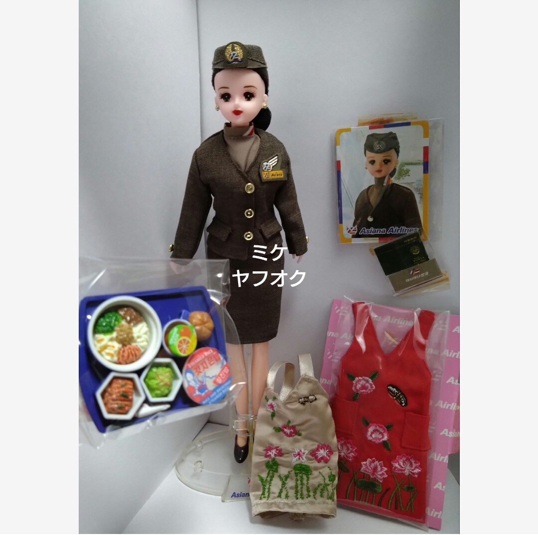レア アシアナ航空 CA ジェニー タカラ asiana jenny 人形 ドール_画像1