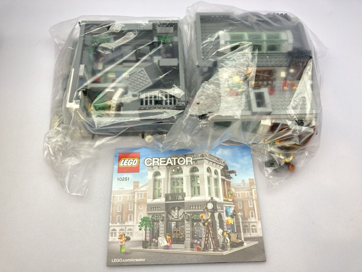 LEGO 10251 ブリックバンク 完成品/ジャンク ※まとめて取引・同梱不可 [4-583]の画像1