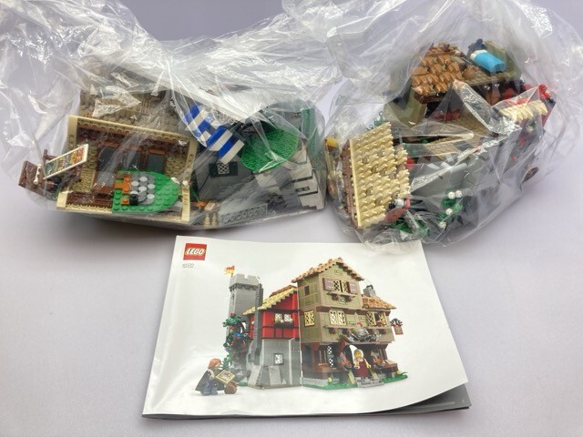 LEGO 10332 中世の街並み 完成品/ジャンク ※まとめて取引・同梱不可 [4-578]の画像1