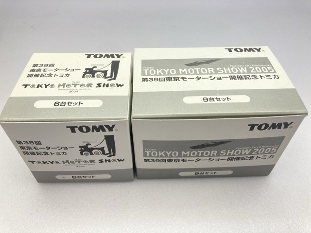 トミー トミカ 第38回 第39回 東京モーターショー 開催記念トミカ 2BOXまとめて ※まとめて取引・同梱不可 [32-1032]の画像1