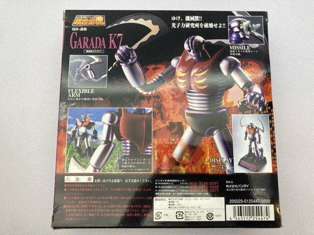  Bandai Chogokin душа GX-25 механизм .galadaK7/ нераспечатанный * совместно сделка * включение в покупку не возможно [25-1123]