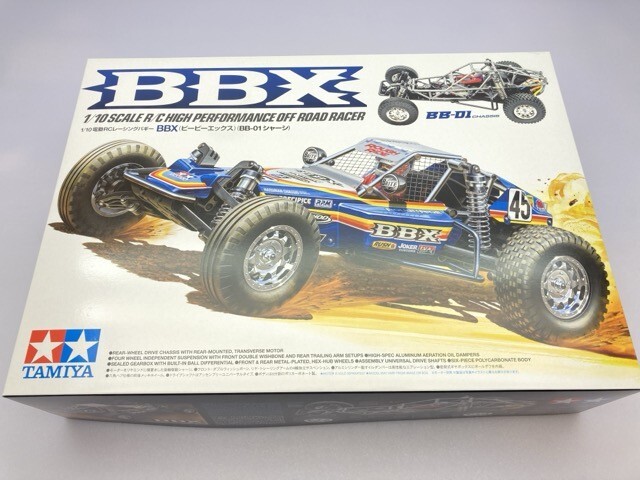 タミヤ 1/10 2WDレーシングバギー BBX BB-01シャーシ 58719 ※まとめて取引・同梱不可 [50-1181]