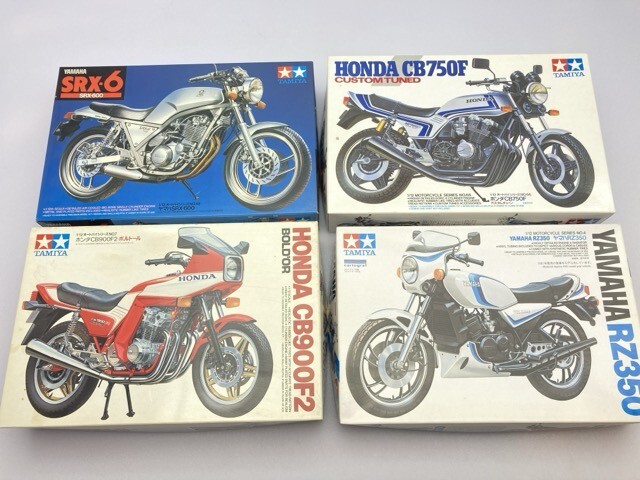  Tamiya 1/12 Yamaha SRX-600 etc. bike plastic model together * together transactions * including in a package un- possible [44-1291]