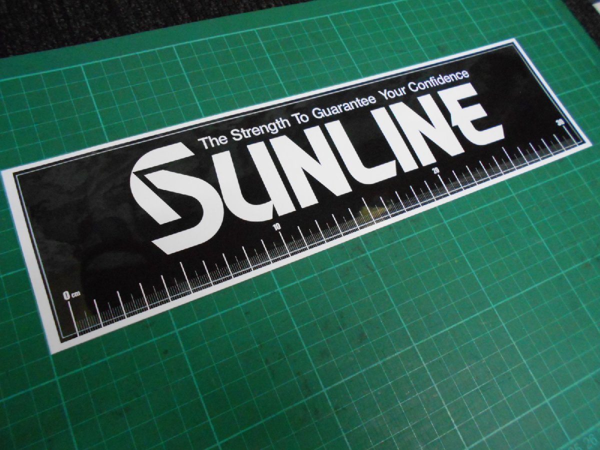  Sunline * sticker!!! rare goods * not for sale * unused!100 jpy start!!
