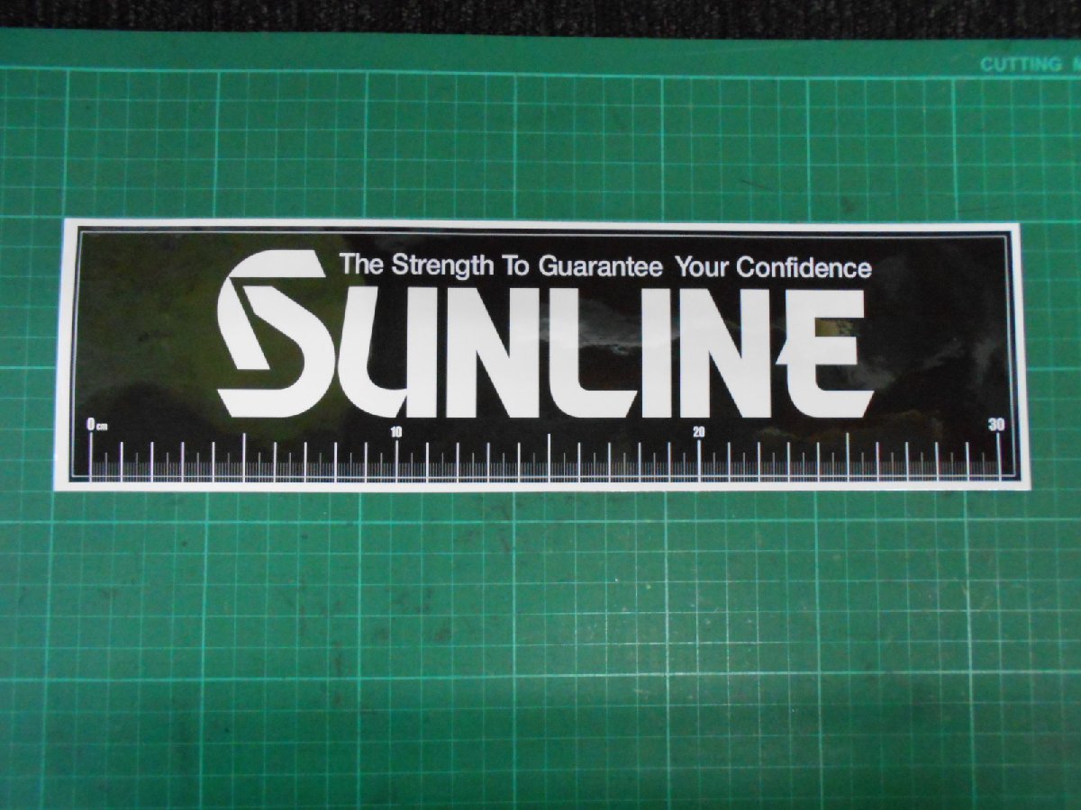  Sunline * sticker!!! rare goods * not for sale * unused!100 jpy start!!