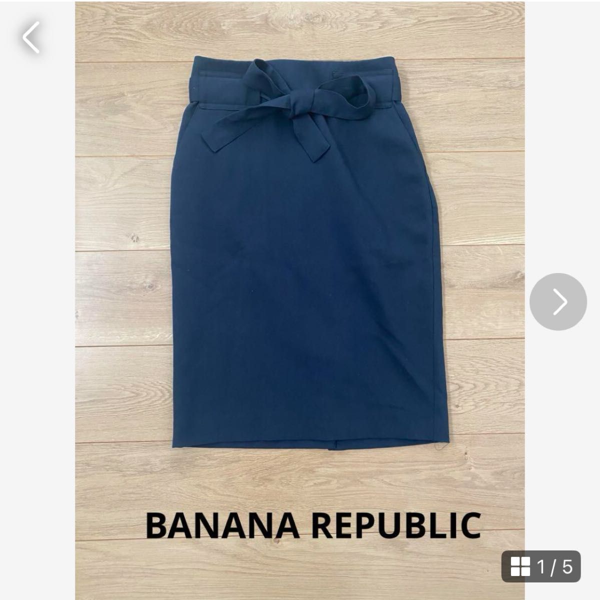 BANANA REPUBLIC タイトスカート　ネイビー　サイズ0