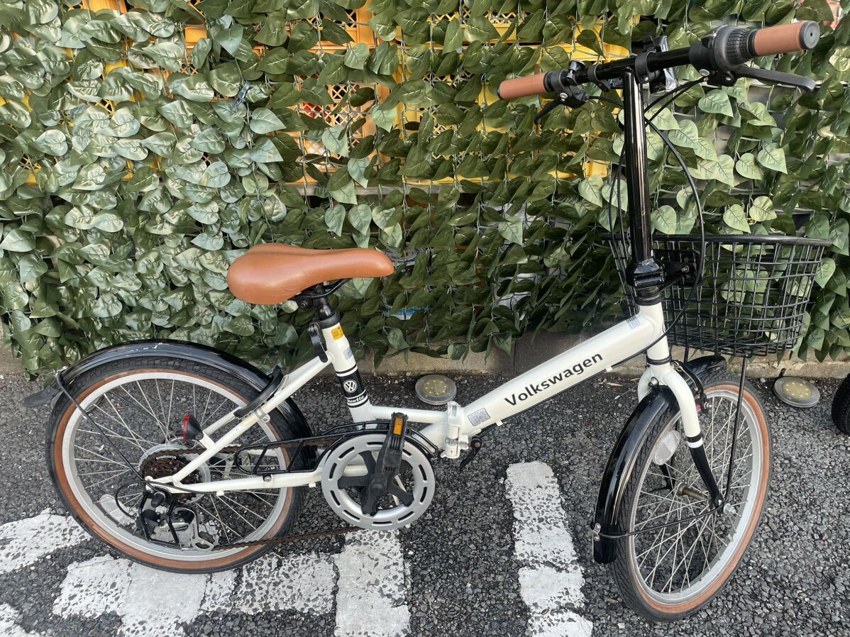 折りたたみ自転車 フォルクスワーゲン Volkswagen 自転車 中古品の画像5