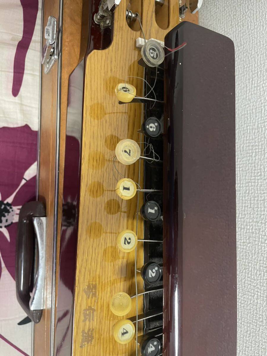  Taisho koto кото .. традиционные японские музыкальные инструменты струнные инструменты весна день электро жесткий чехол б/у товар 