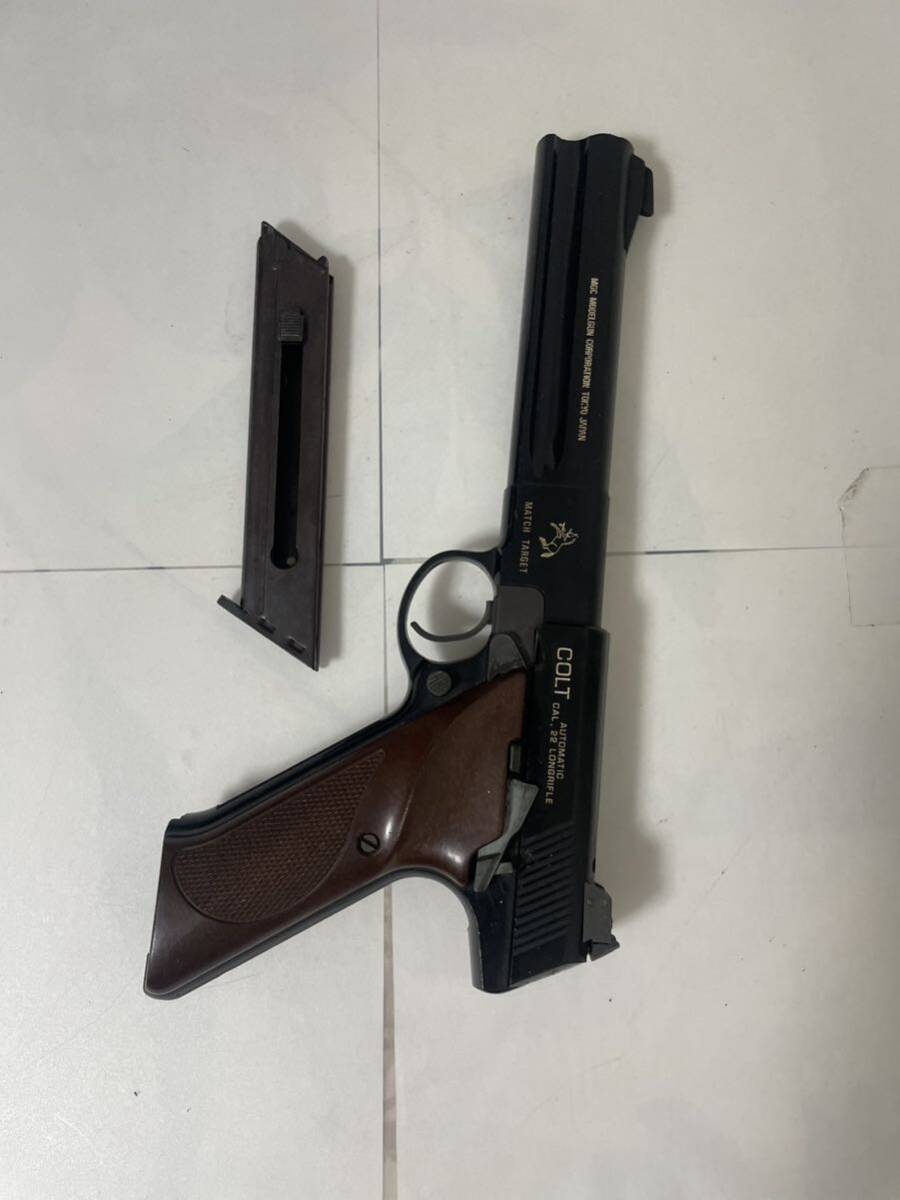 MGC コルト マッチターゲット　MATCH TARGET　COLT CAL.22　ロングライフル　モデルガン_画像6