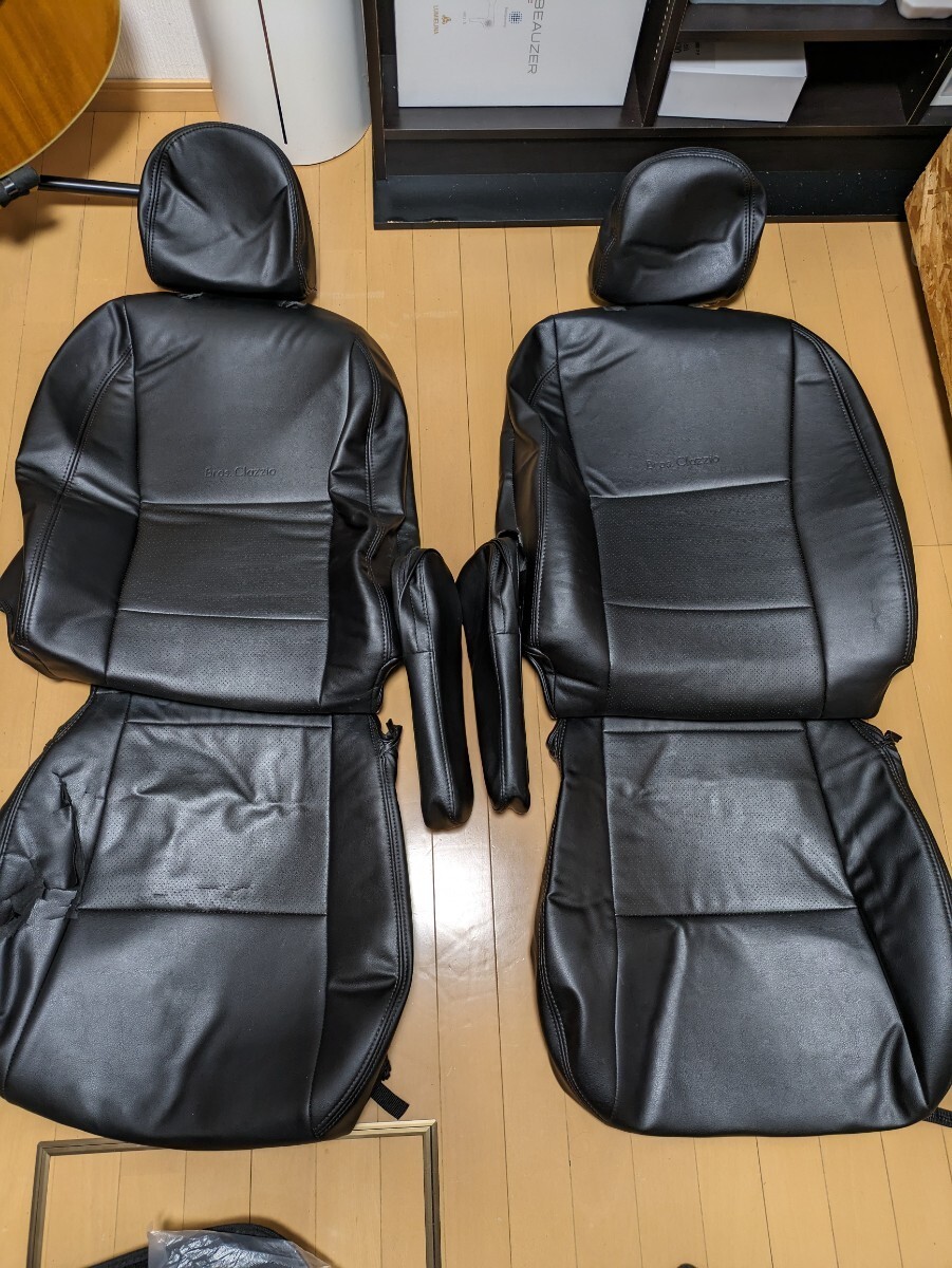 Clazzio 70 Noah / Voxy seat cover 8 number of seats leather black black ZRR70/75 full set 