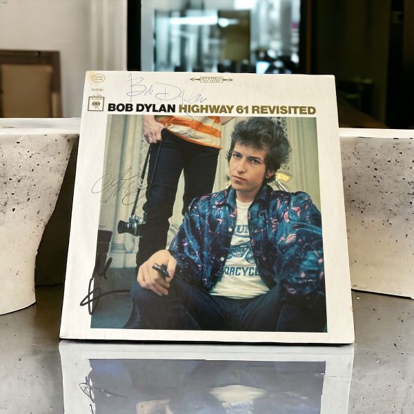 Bob Dylanボブ・ディラン Charlie McCoyチャーリー・マッコイ Al Kooperアル・クーパー 直筆サイン入り LP レコード 送料無料の画像1