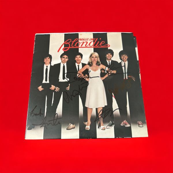 Blondie Blondie Jimmy Destrijimi-*te -stroke liFrank Infante Frank * in... with autograph LP record free shipping 