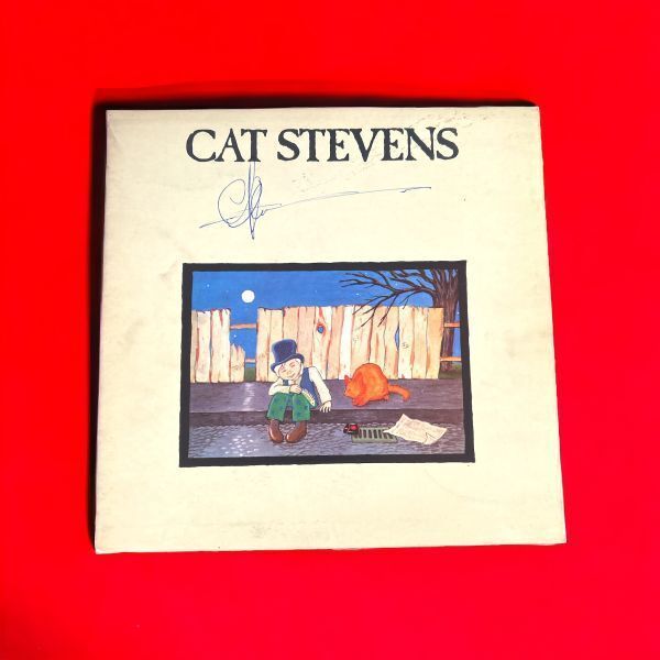 Cat Stevensキャット・スティーブンス 直筆サイン入り LP レコード 送料無料の画像1