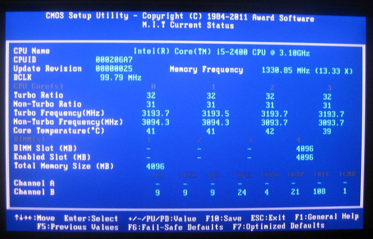 Intel Core i5-2400 SR00Q 3.10GHZ_画像9