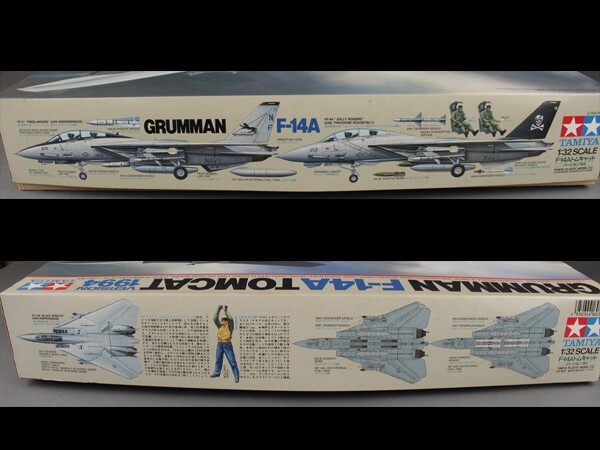 未開封 未組立 グラマン F-14A トムキャット94 バージョン 1994 （1/32スケール エアークラフト No.3 60303）d0002_画像4