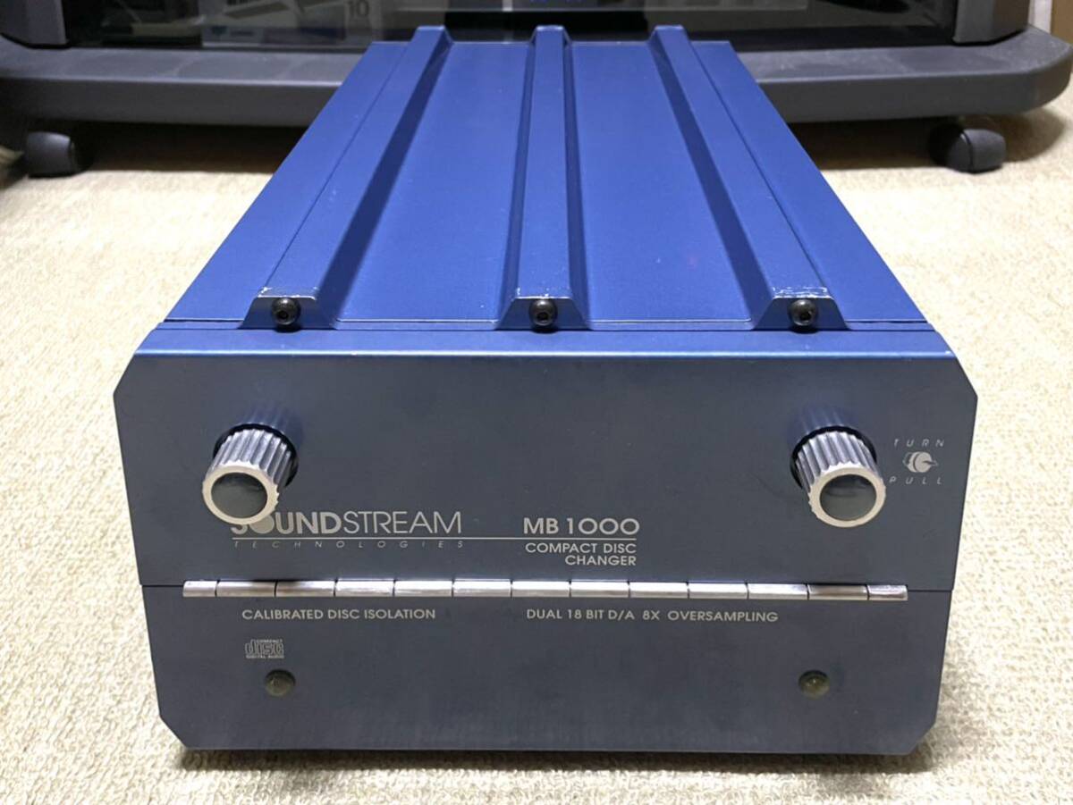 サウンドストリーム MB1000 後期型 美品 （100MB ナカミチ 7連奏CDチェンジャーOEM）SOUNDSTREAM Nakamichi姉妹品、究極のアナログサウンドの画像1