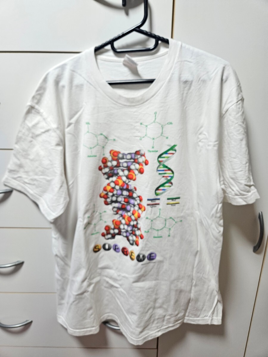 SUPREME シュプリーム 17AW DNA Tee Tシャツ ホワイト XLの画像1