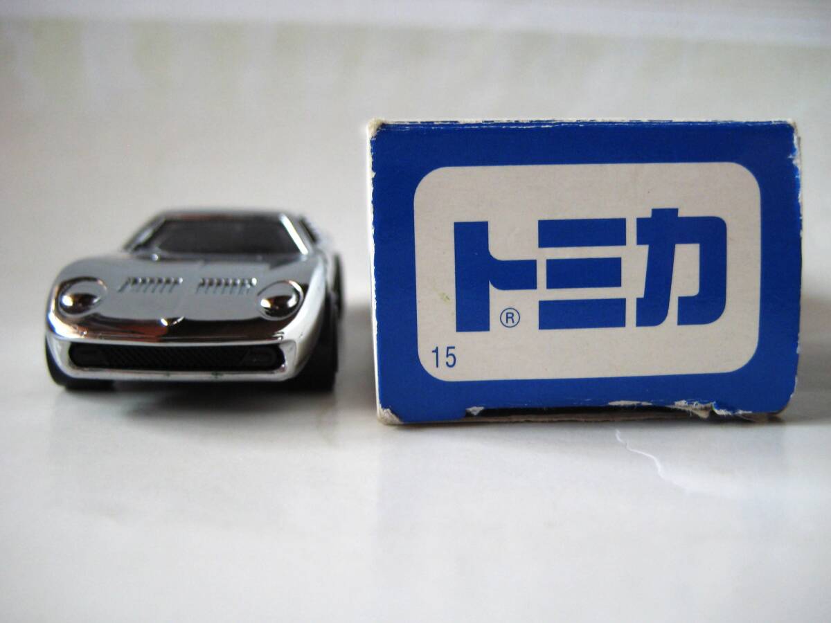 ★絶版トミカ　◆ランボルギーニ・ミウラ／LAMBORGHINI　MIURA◆　トミカくじII　外箱は番号違い ★美品★　入手困難！_画像7