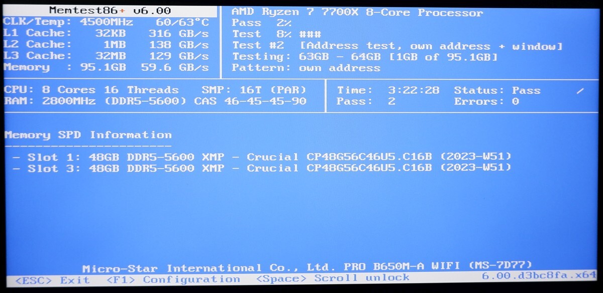 Crucial Pro DDR5-5600 CL46 48GB×2枚 計96GB JEDEC/XMP/EXPOの画像3