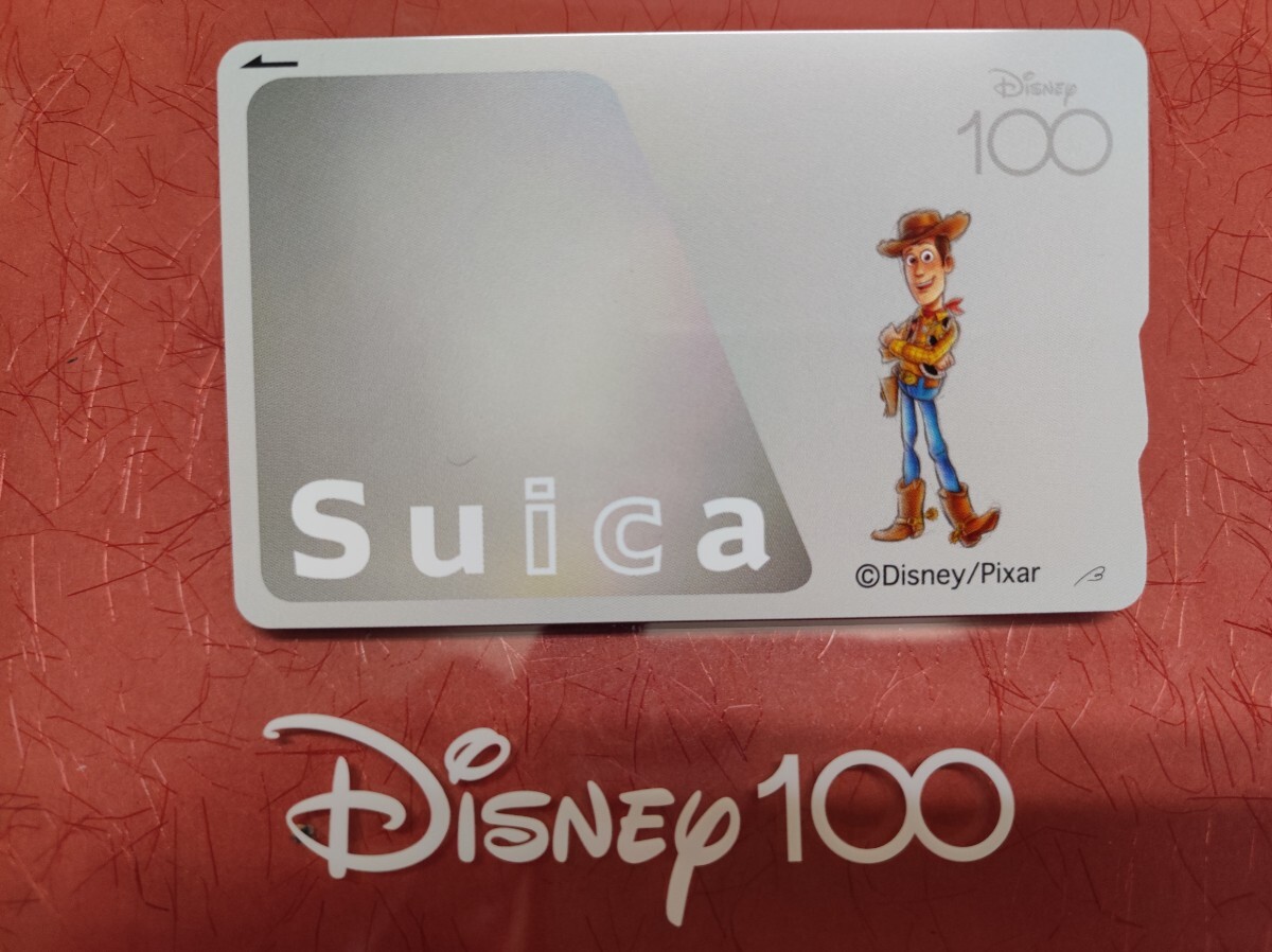 新品未使用送料込み ディズニー Disney100 記念Suica バラ売り「トイ・ストーリー ウッディ」です の画像1