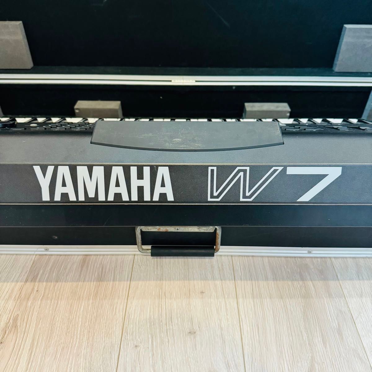 【ハードケース付き】YAMAHA ヤマハ　シンセサイザー　W7 Version2　フロッピーディスク 鍵盤　キーボード
