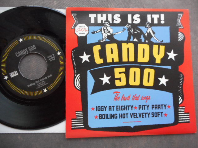 347 【EP】Candy 500／This Is It!／レーベル:Sub Pop SP 390／US盤　Punk　_画像1