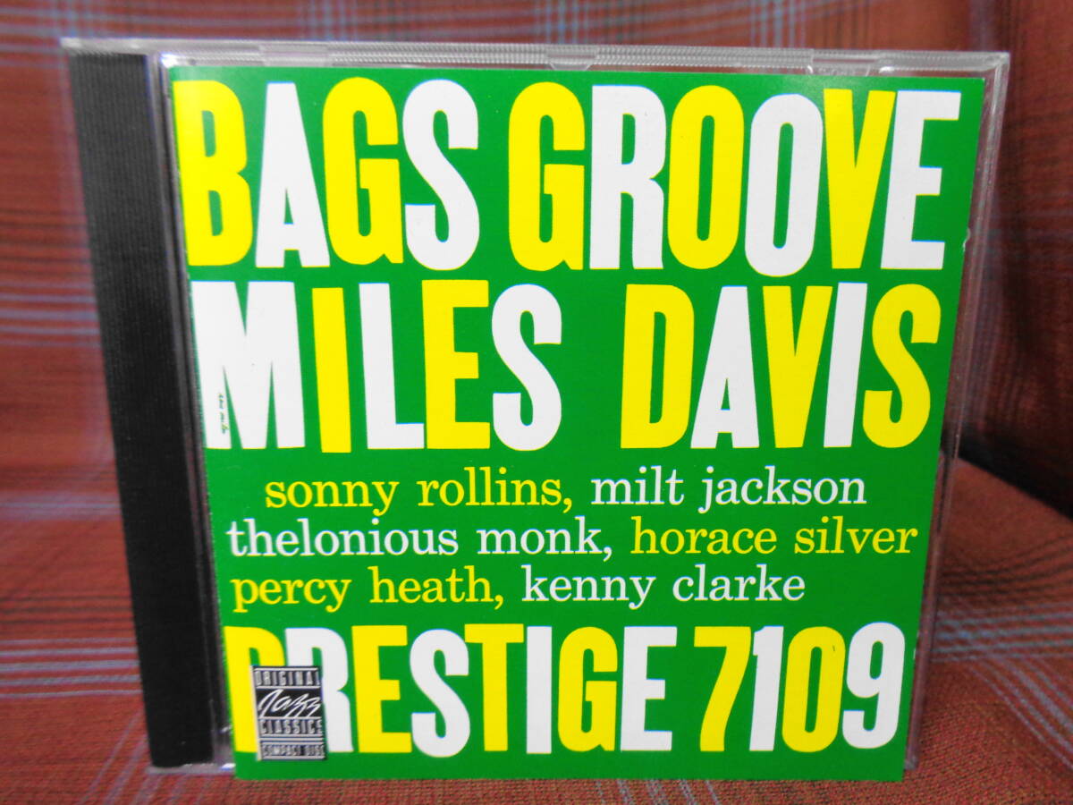 A#3717*◆CD◆ マイルス・デイビス - バグス・グルーヴ MILES DAVIS Bags Groove 独盤 OJCCD 245-2_画像1