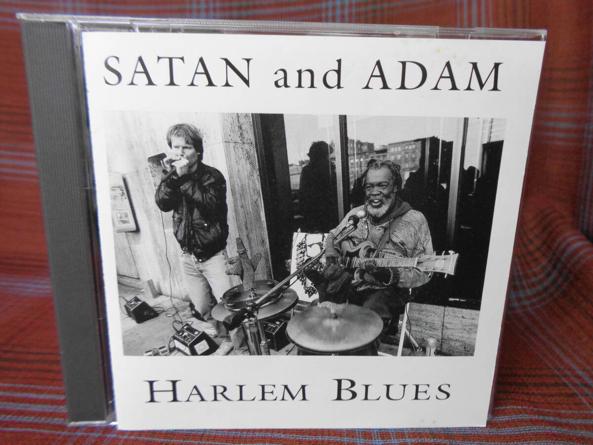 A#3748*◇CD◇ サタン＆アダム - ハーレム・ブルース SATAN and ADAM Harlem Blues Flying Fish FF 70567_画像1