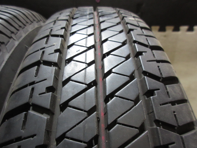 中古タイヤ 175/80R16 ブリヂストン DUELER H/L 684II バリ山 2019年式 4本セットの画像5