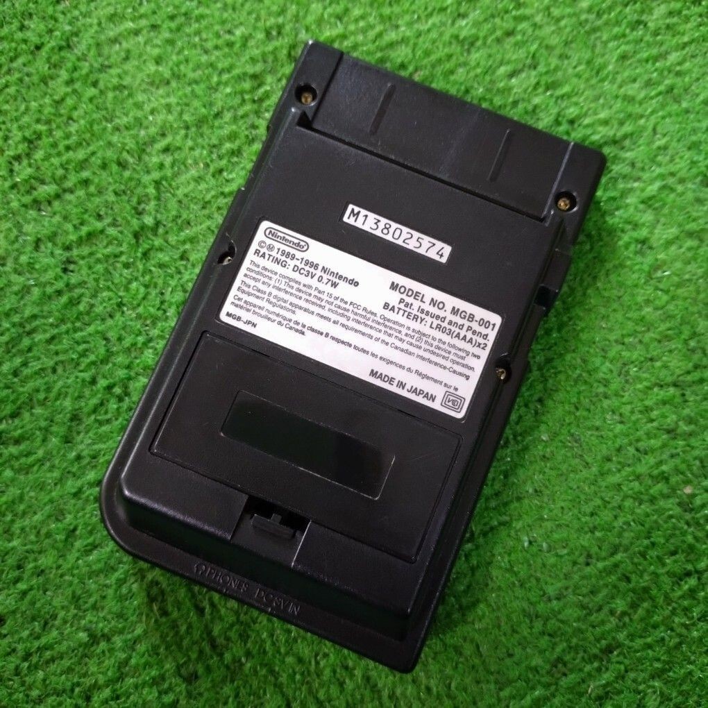 Nintendo GAMEBOY pocket ゲームボーイポケット 本体 動作確認済み ブラック MGB-001 美品 ゲームボーイ 任天堂 ニンテンドーの画像2