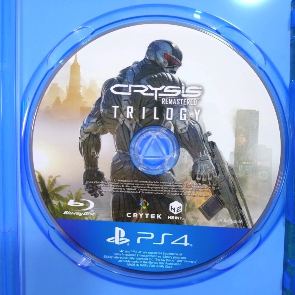 PS4 ソフト Crysis Remastered TRILOGY クライシス リマスター トリロジー 動作確認済み 人気ソフト PlayStation4 プレイステーション4 の画像5