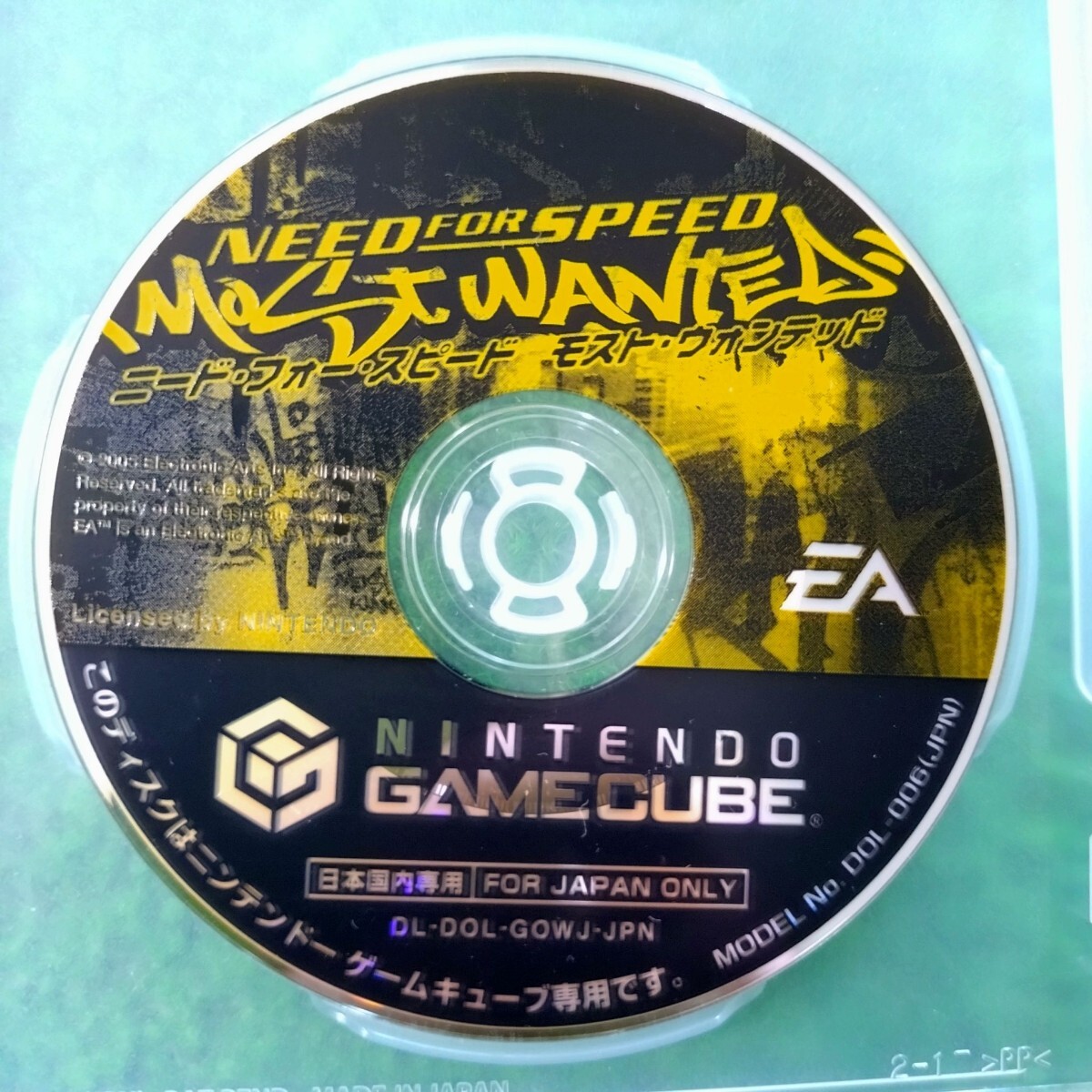 GAMECUBE ゲームキューブ ソフト ディスク ニードフォースピード モストウォンテッド 動作確認済み 希少品 人気ソフト 送料230円の画像4