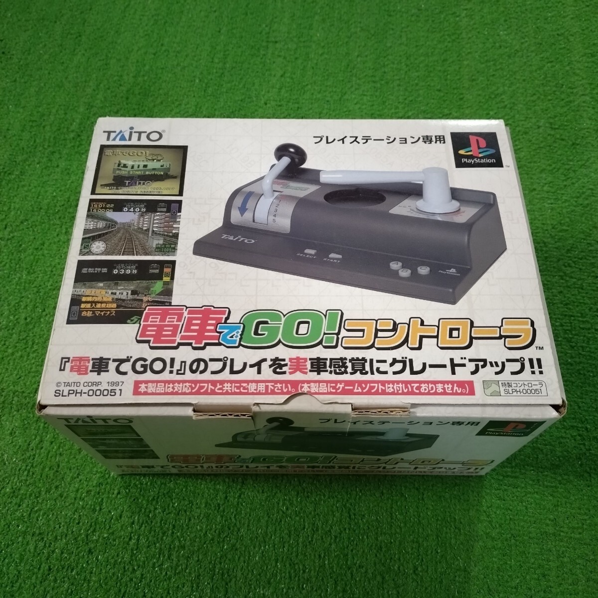 PS PS1 ソフト 電車でGO! コントローラー マスコン 動作確認済み コントローラ SLPH-00051 まとめ売り 箱あり TAITO タイトーの画像10