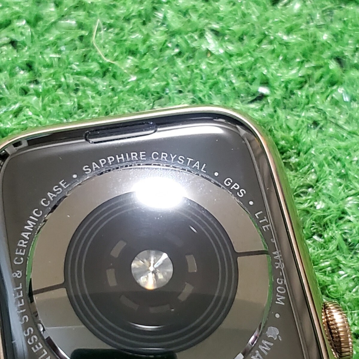 Apple アップル Apple Watch アップルウォッチ WR-50M SERIES4 44㎜ GPS スマートウォッチ 盤面傷なし