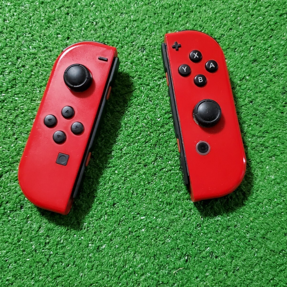 Nintendo Switch ニンテンドースイッチ ジョイコン 動作確認済み レッド Joy-Con コントローラー 任天堂 (L) (R) コントローラ ストラップ