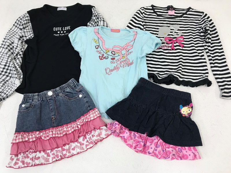 FS－576　子ども服【女の子SET　サイズ120~130cm☆59着】Gap・SHEINなど☆大量☆古着☆おまとめ福袋_画像4