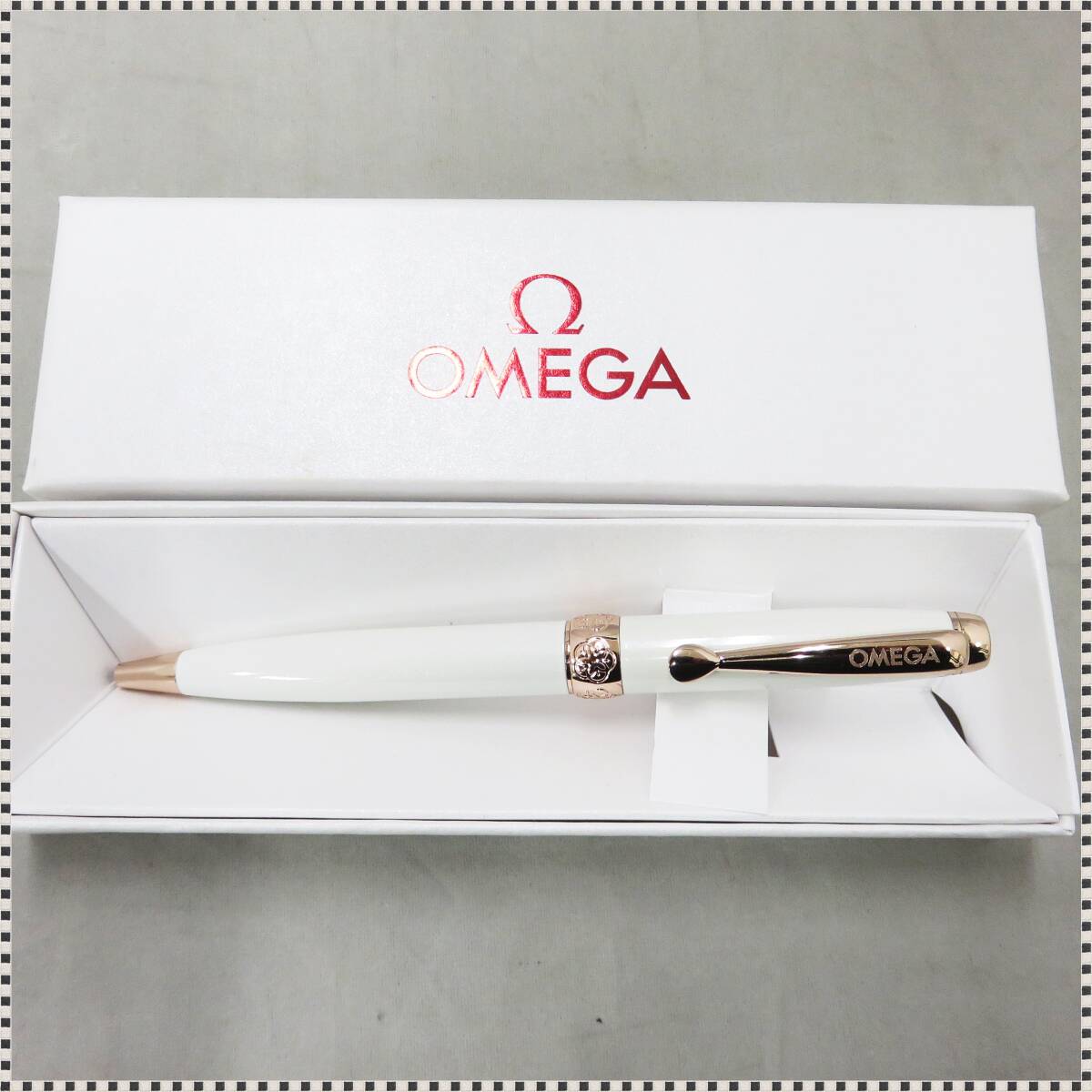 【 美品 】 オメガ 非売品 ボールペン ノベルティ OMEGA HA041005_画像1