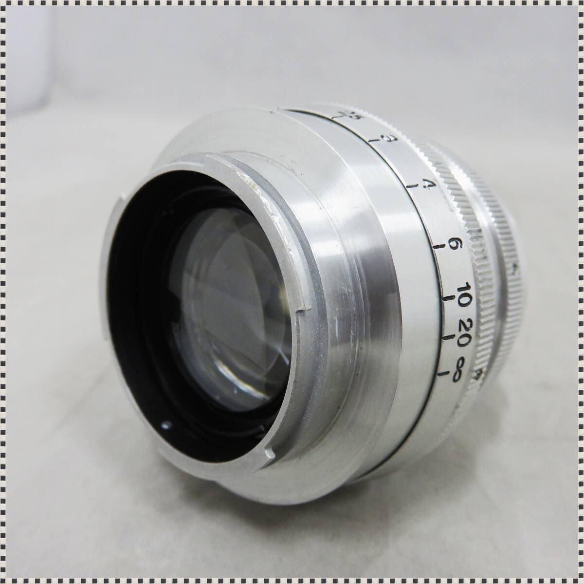 Carl Zeiss Jena Nr. Biotar 58mm f/2 ドイツ製 カールツァイス イエナ ビオター HA041501の画像4